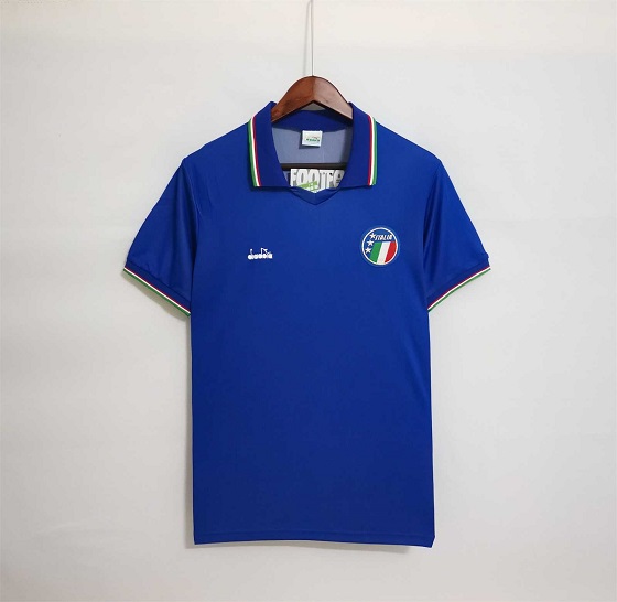 AAA Quality Italy 1990 World Cup Home Soccer Jersey